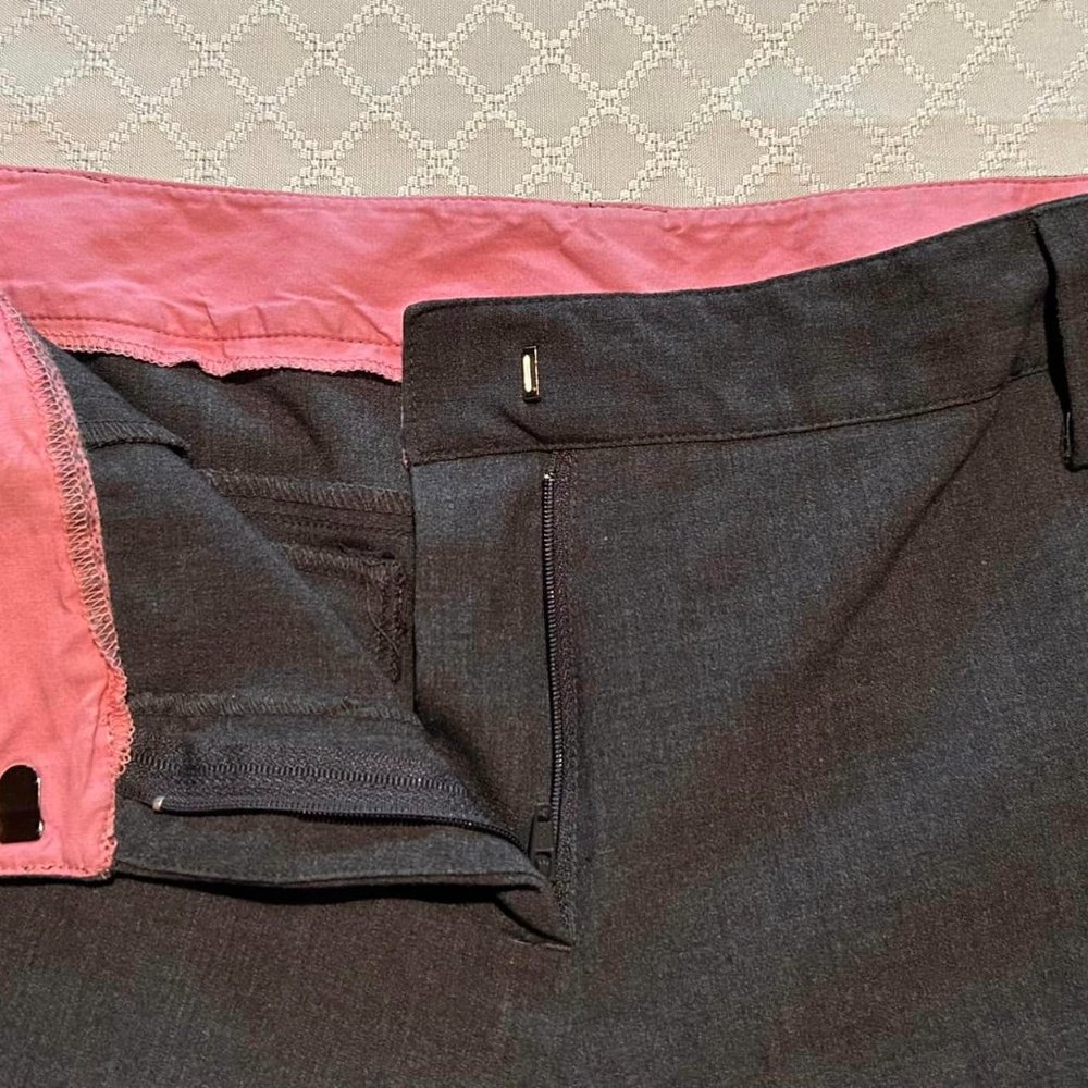 Size Juniors 13 Women's No Boundaries Stretch Dress Pants/ Slacks Wide Leg - Picture 4 of 9